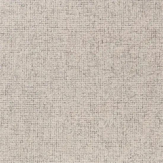 Beige and Brown Wool Abstract Hand Tufted Area Rug Photo 2