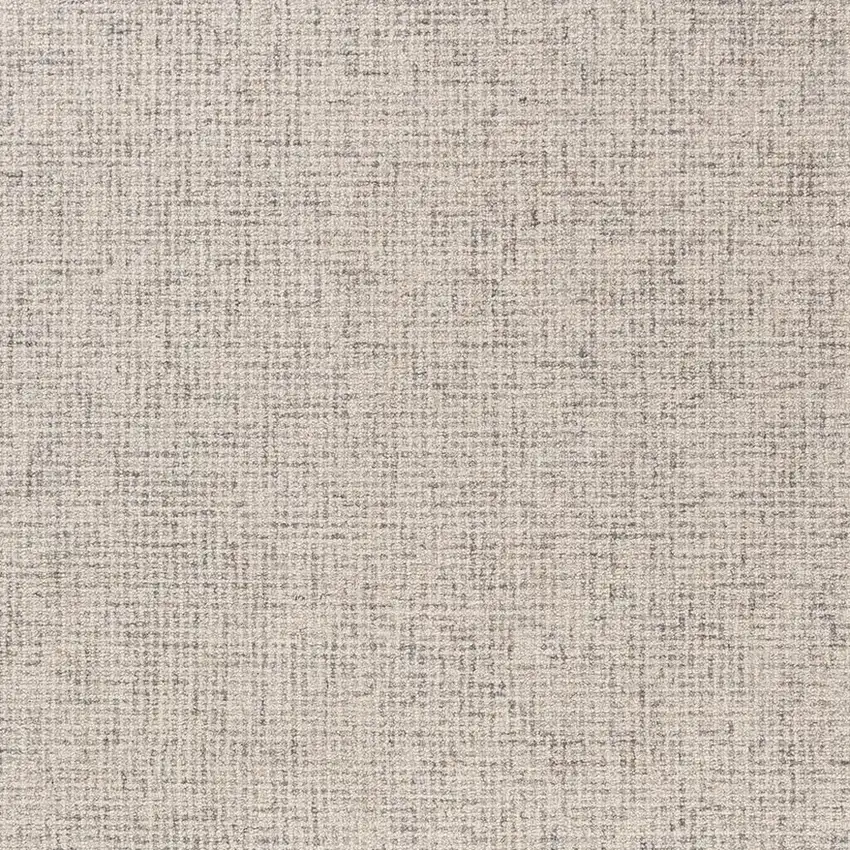 Beige and Brown Wool Abstract Hand Tufted Area Rug Photo 2