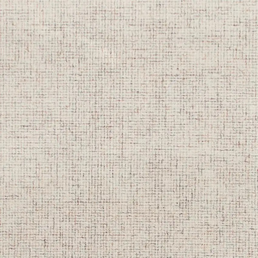 8' Beige And Brown Wool Abstract Hand Tufted Runner Rug Photo 2