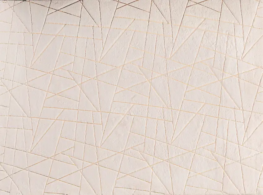 Beige and Gold Faux Fur Abstract Shag Non Skid Area Rug Photo 4