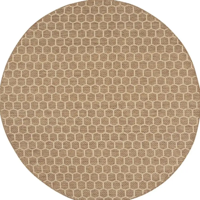 Beige and Gray Abstract Non Skid Area Rug Photo 1