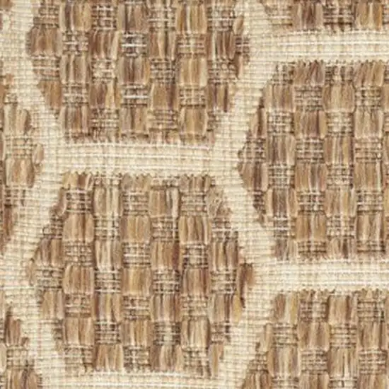 Beige and Gray Abstract Non Skid Area Rug Photo 3