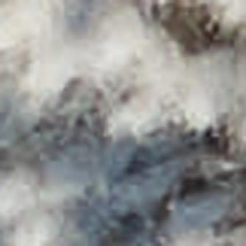 Beige and Gray Abstract Power Loom Area Rug Photo 1