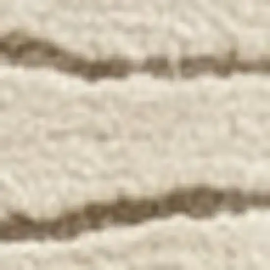 Beige and Gray Abstract Power Loom Distressed Non Skid Area Rug Photo 3