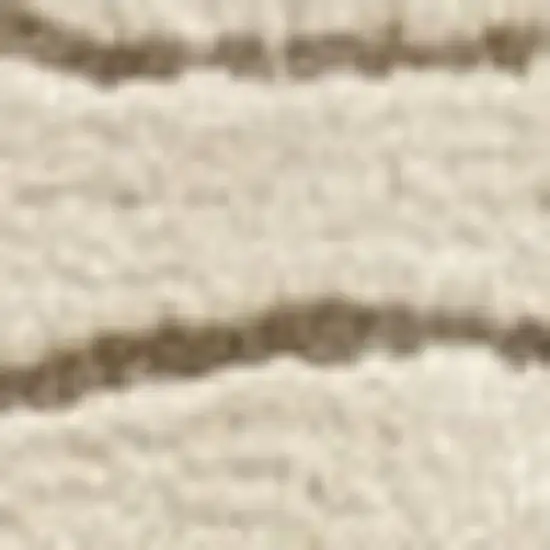 Beige and Gray Abstract Power Loom Distressed Area Rug Photo 3