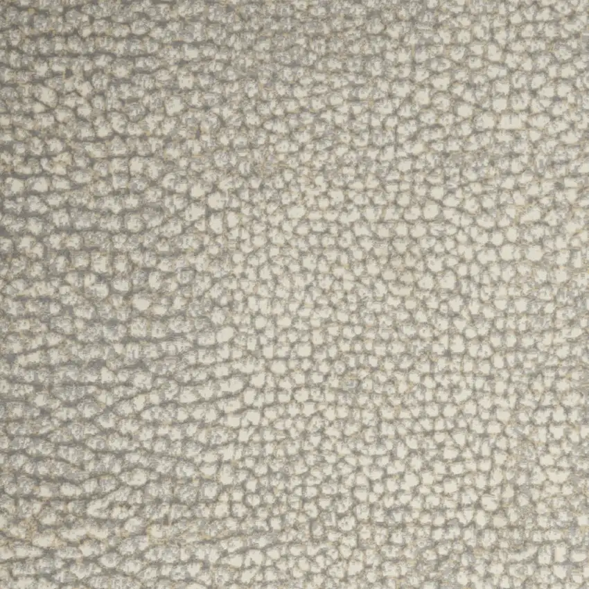 Beige and Gray Animal Print Power Loom Area Rug Photo 7