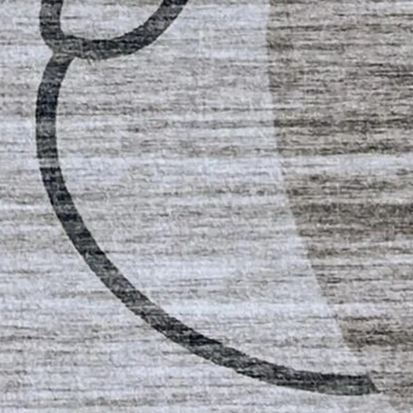 Beige and Gray Juvenile Animals Youthful Area Rug Photo 3