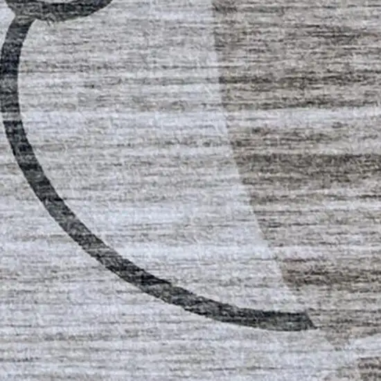 Beige and Gray Juvenile Animals Youthful Area Rug Photo 3