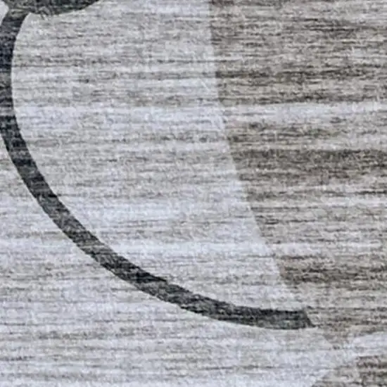 Beige and Gray Juvenile Animals Youthful Area Rug Photo 3