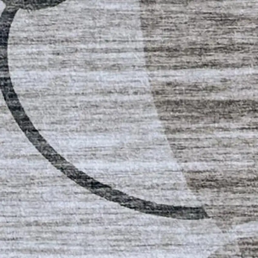 Beige and Gray Juvenile Animals Youthful Area Rug Photo 3