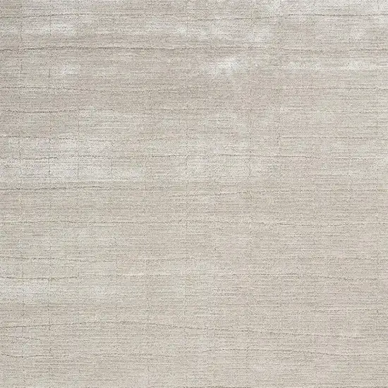 Beige and Ivory Abstract Power Loom Area Rug Photo 1