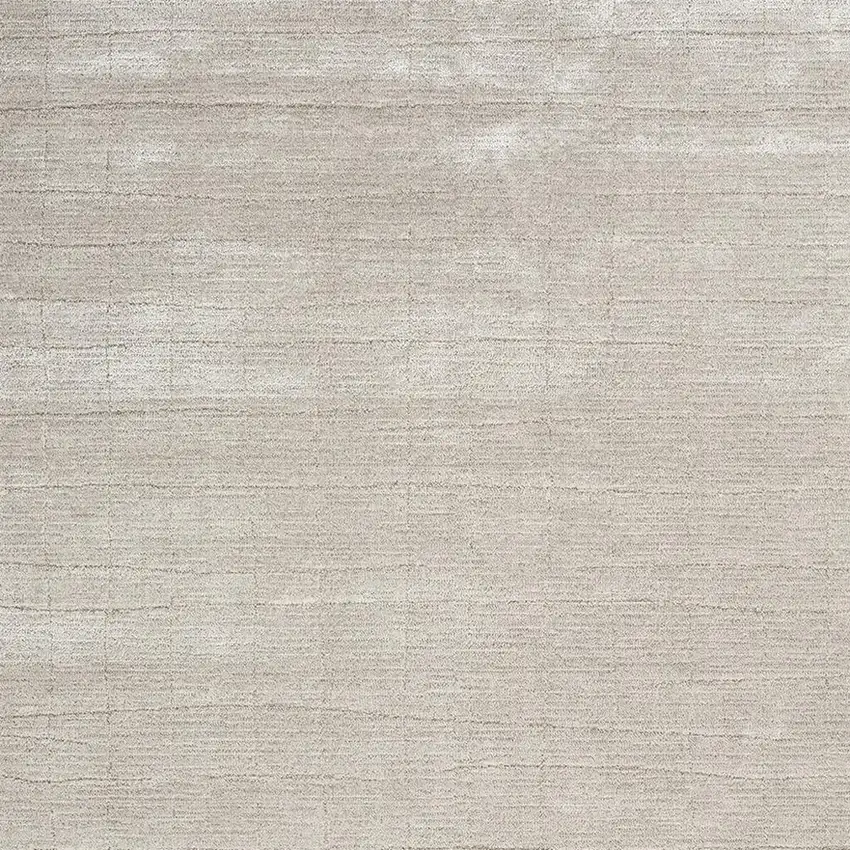 Beige and Ivory Abstract Power Loom Area Rug Photo 1