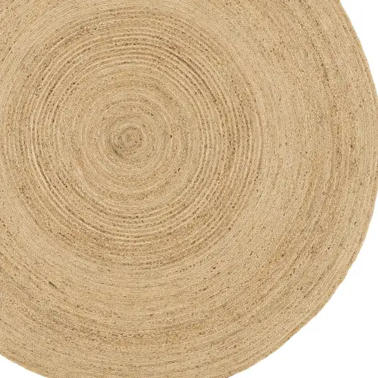 Beige and Ivory Floral Non Skid Area Rug Photo 4