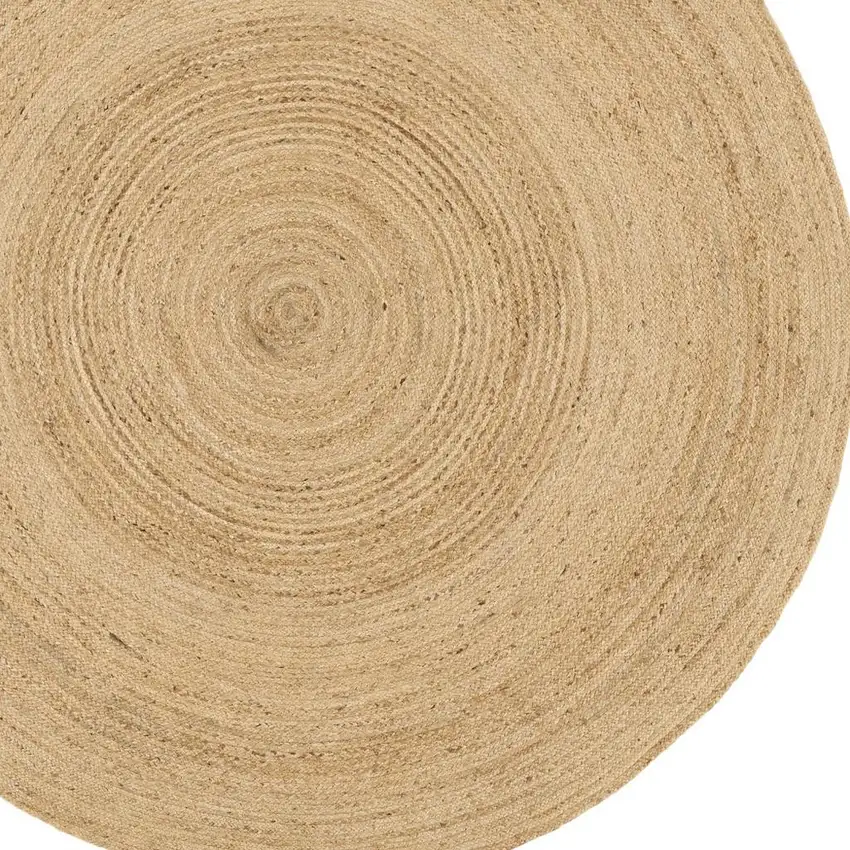 Beige and Ivory Floral Non Skid Area Rug Photo 4