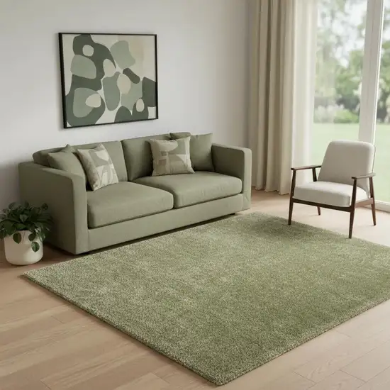 Beige and Ivory Geometric Non Skid Area Rug Photo 1