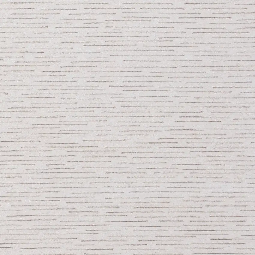 Beige and Ivory Wool Striped Hand Tufted Area Rug Photo 5