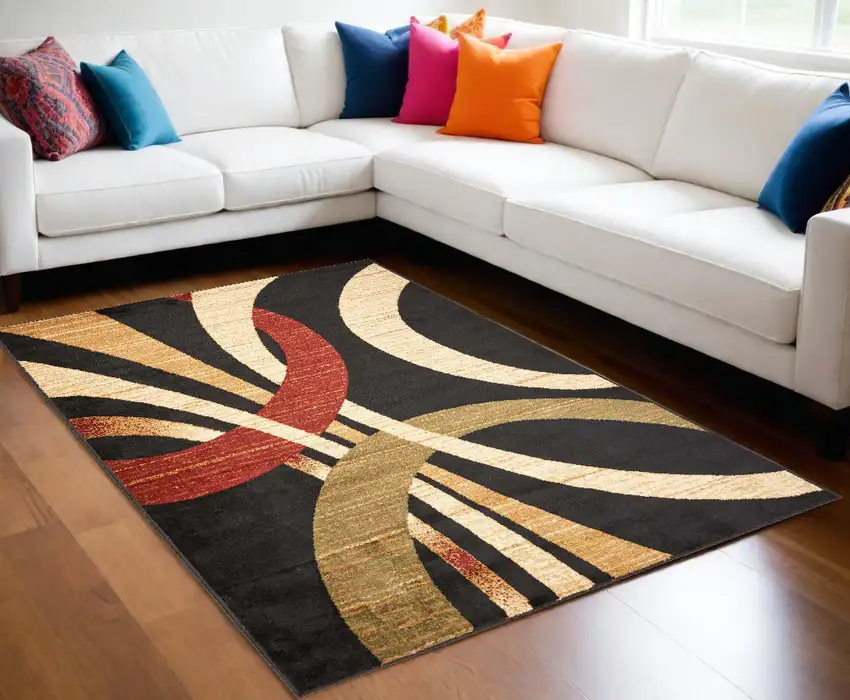 Black Area Rug Photo 2