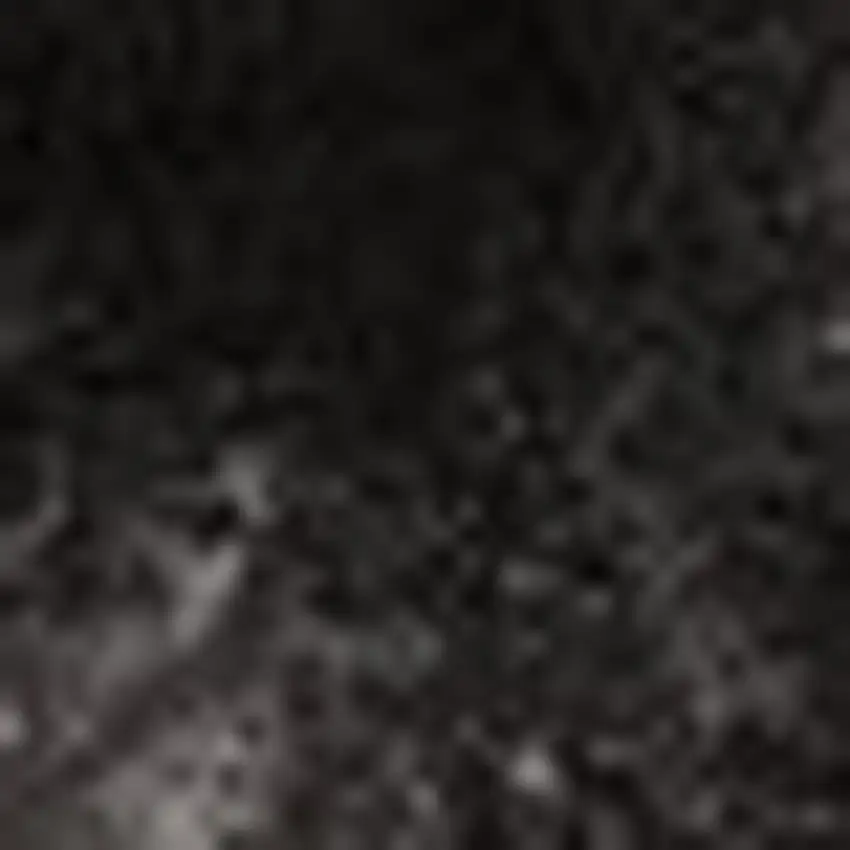 Black Abstract Power Loom Stain Resistant Area Rug Photo 3