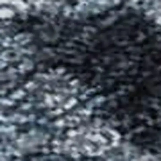 Black And Blue Abstract Washable Indoor Outdoor Area Rug Photo 1