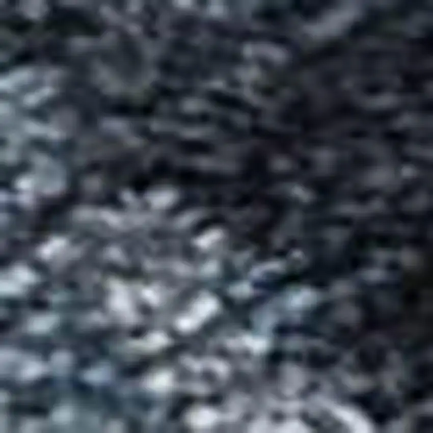 Black And Blue Abstract Washable Indoor Outdoor Area Rug Photo 1