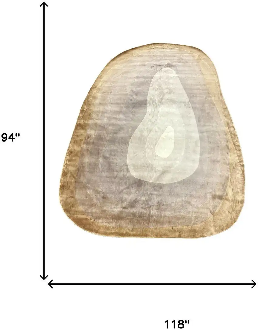 Black And Cream Abstract Distressed Area Rug Photo 5