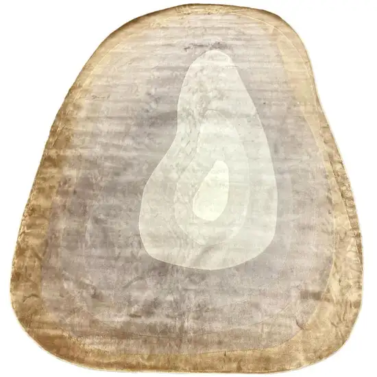 Black And Cream Abstract Distressed Area Rug Photo 4