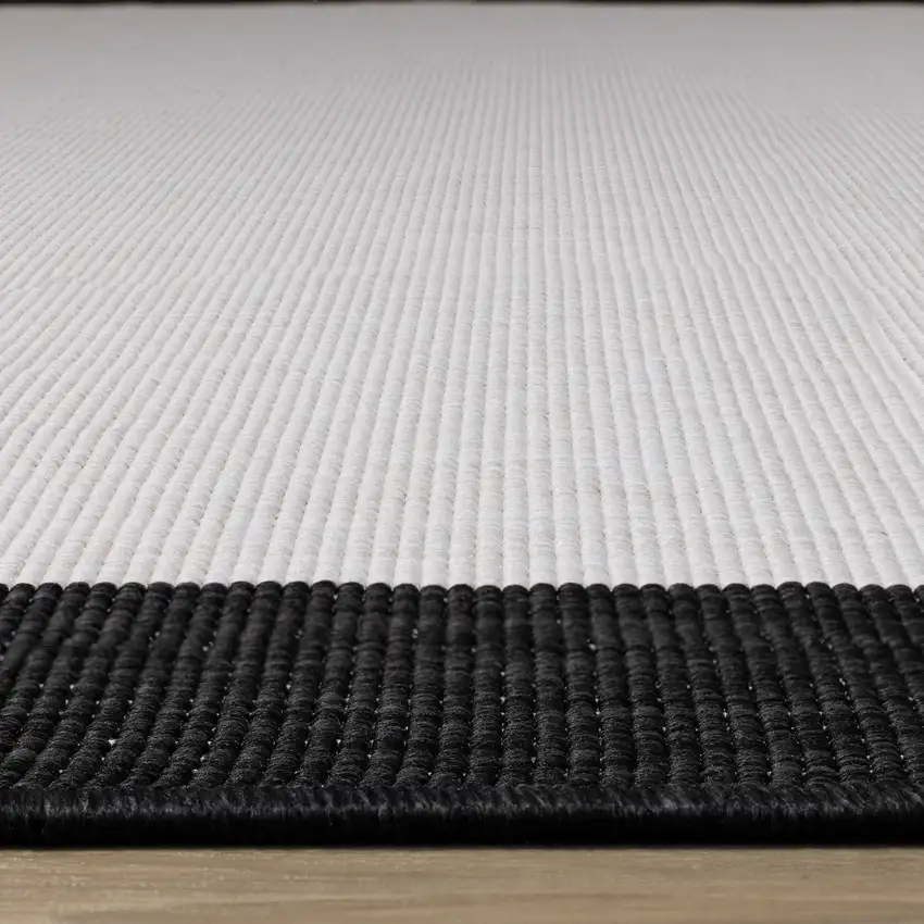 Black And Cream Area Rug Photo 8