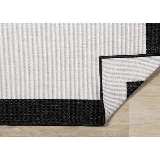 Black And Cream Area Rug Photo 5