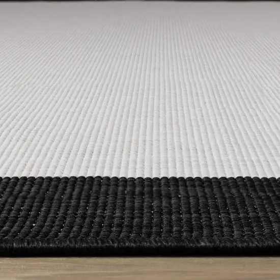 Black And Cream Area Rug Photo 8