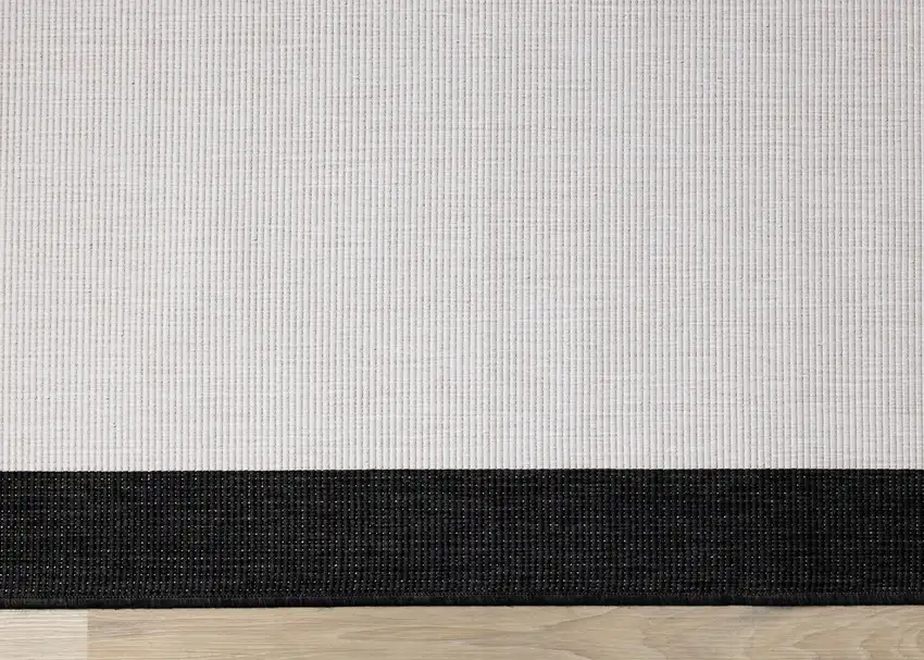 Black And Cream Area Rug Photo 7