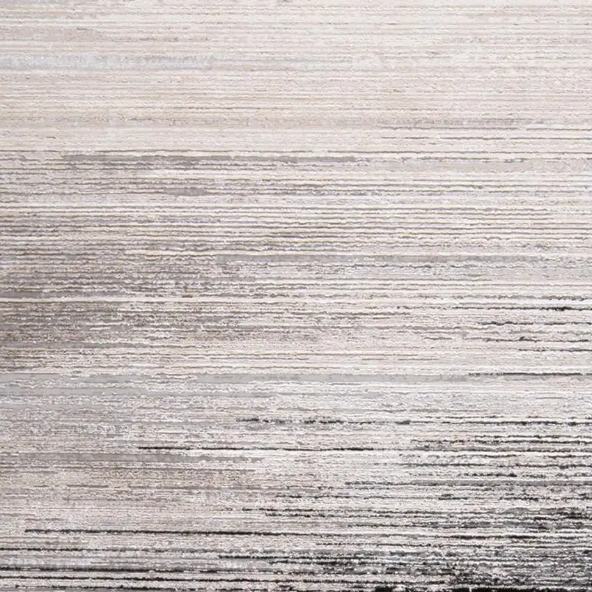 Black And Dark Gray Abstract Area Rug Photo 5