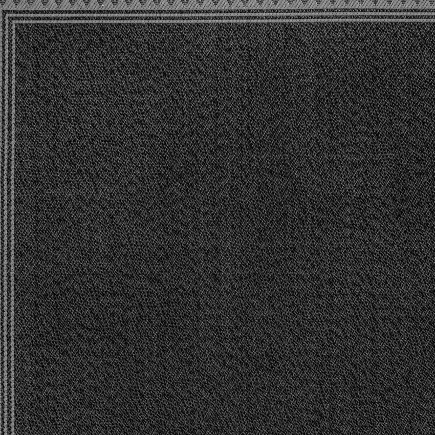 Black And Gray Geometric Indoor Outdoor Area Rug Photo 2