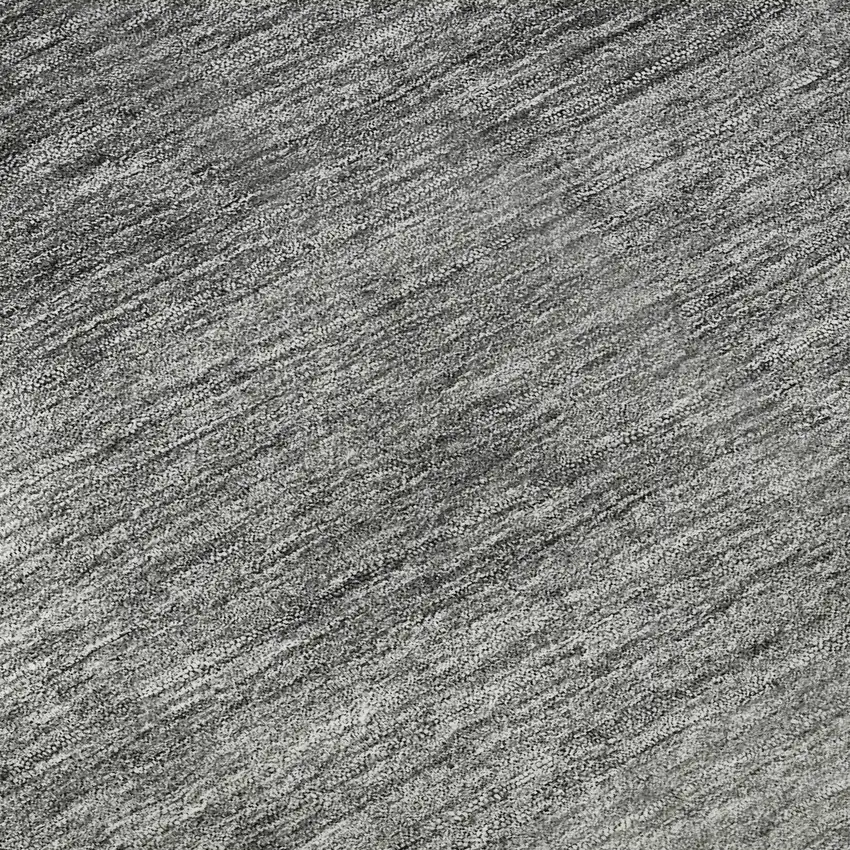 Black And Gray Ombre Washable Area Rug With UV Protection Photo 8