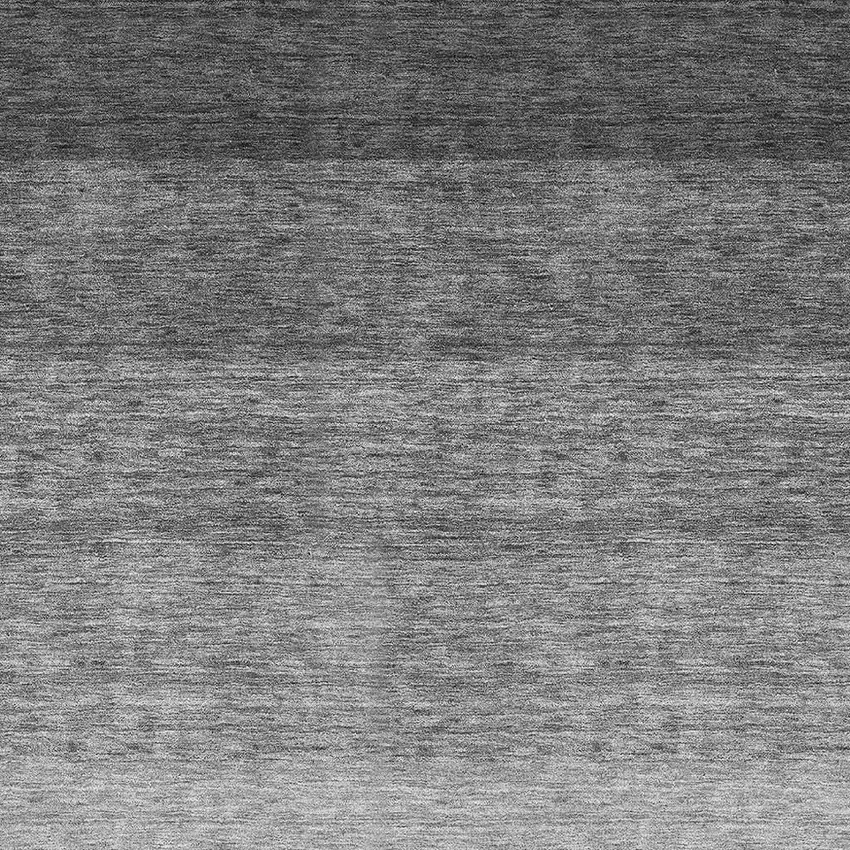 Black And Gray Ombre Washable Area Rug With UV Protection Photo 2