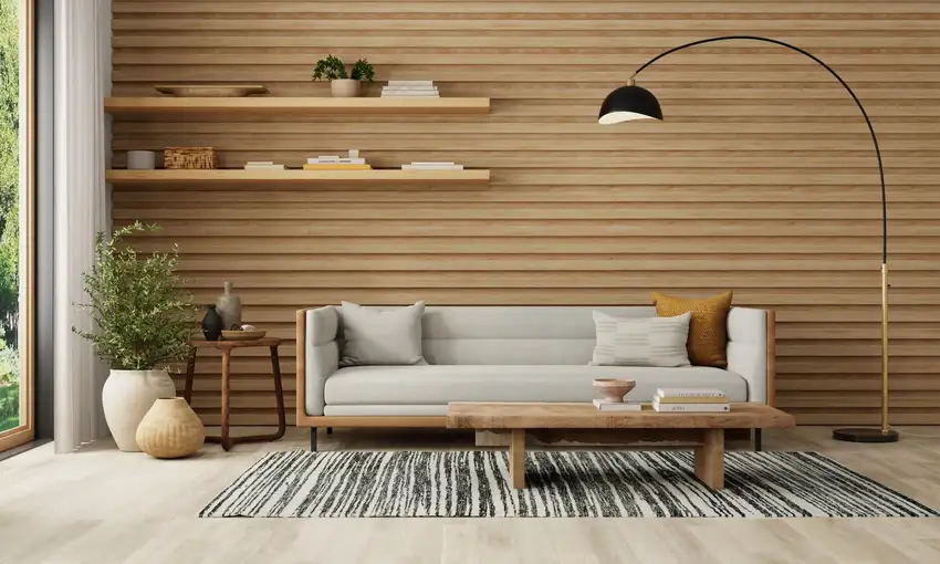 Black And Ivory Abstract Area Rug Photo 5