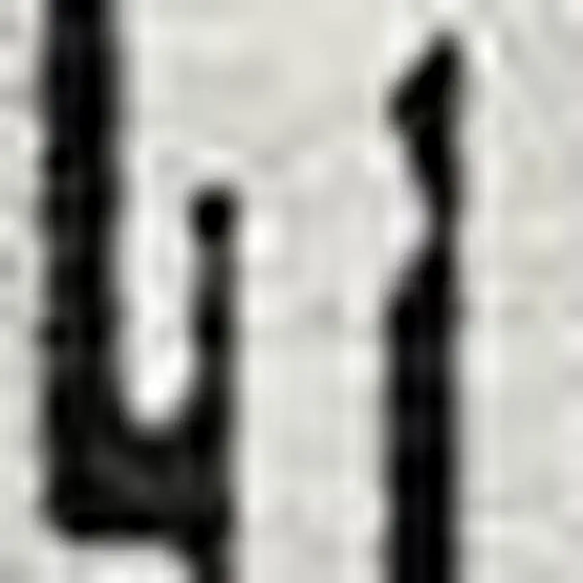 Black And Ivory Chevron Washable Area Rug With UV Protection Photo 3