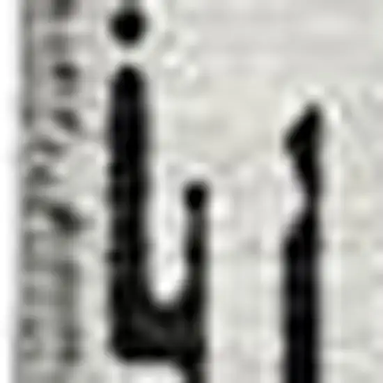 Black And Ivory Chevron Washable Area Rug With UV Protection Photo 3