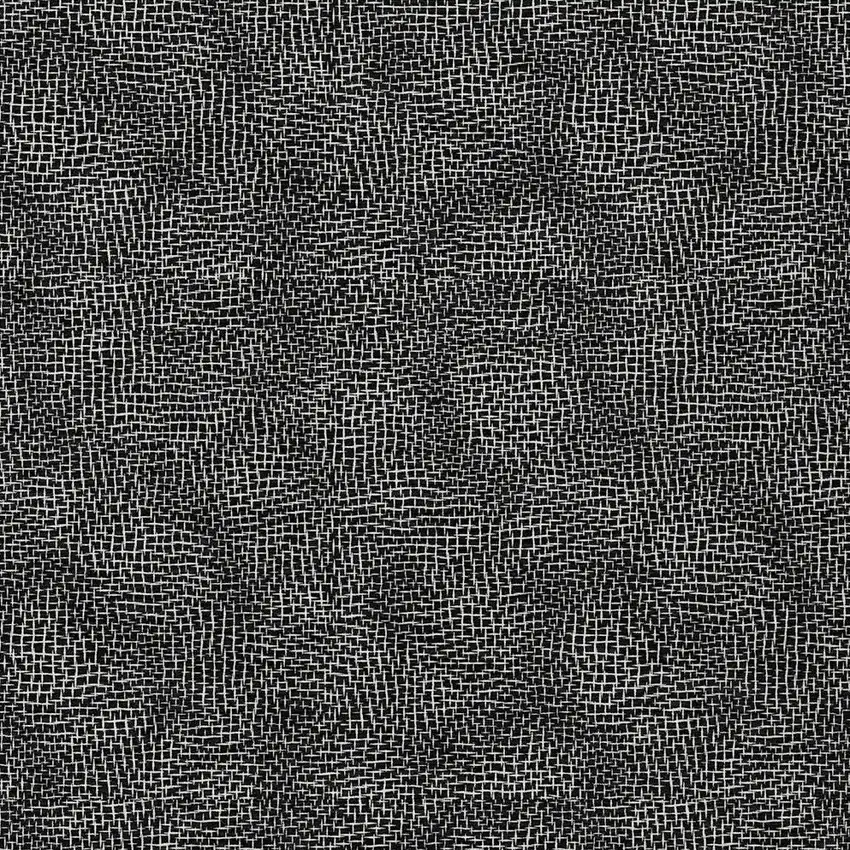 Black And Ivory Geometric Washable Indoor Outdoor Area Rug Photo 5