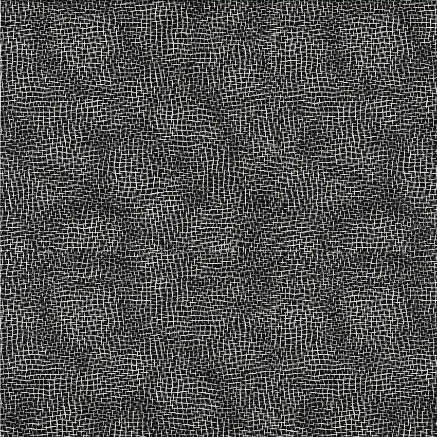 Black And Ivory Geometric Washable Indoor Outdoor Area Rug Photo 5