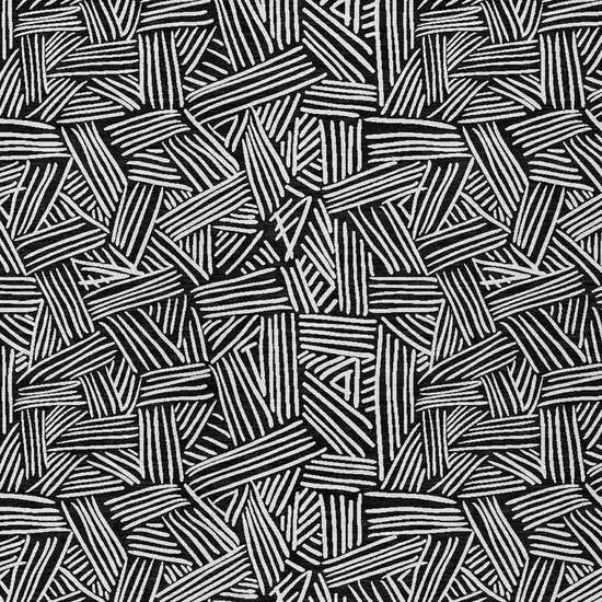 Black And Ivory Geometric Washable Indoor Outdoor Area Rug Photo 3