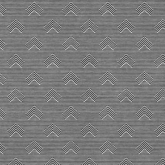 Black And Ivory Geometric Washable Indoor Outdoor Area Rug Photo 6