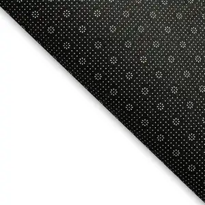 Photo of Black And Ivory Tribal Washable Indoor Outdoor Area Rug