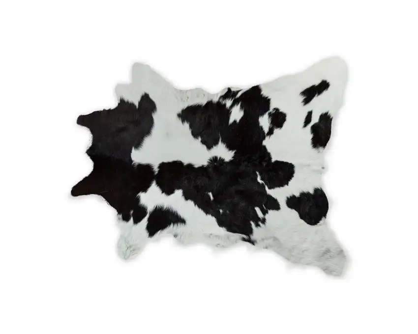 Black And White Calfskin - Area Rug Photo 1