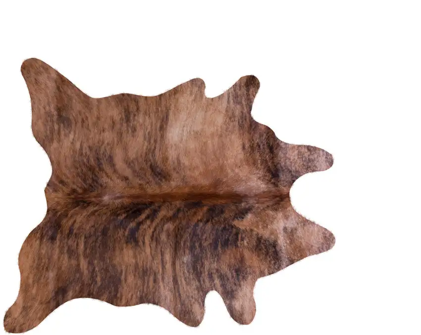 Black And White Cowhide Hand Knotted Area Rug Photo 3