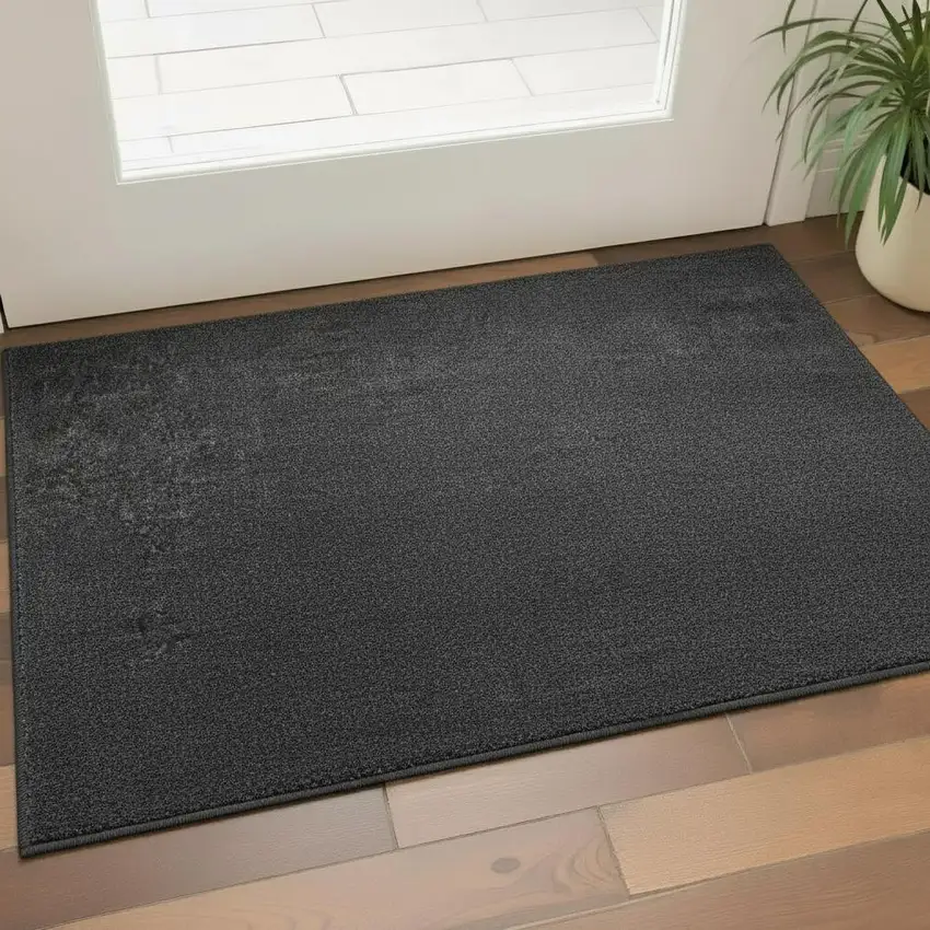 Black Area Rug Photo 2