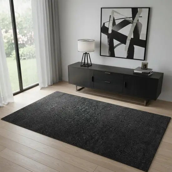 Black Area Rug Photo 2