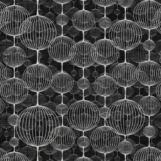Black Charcoal And Ivory Geometric Washable Indoor Outdoor Area Rug Photo 4