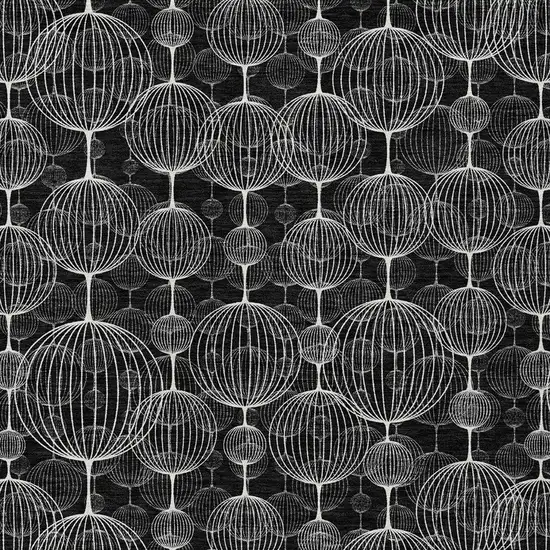 Black Charcoal And Ivory Geometric Washable Indoor Outdoor Area Rug Photo 5