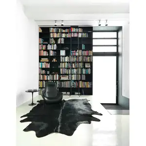 Photo of Black Cowhide - Area Rug