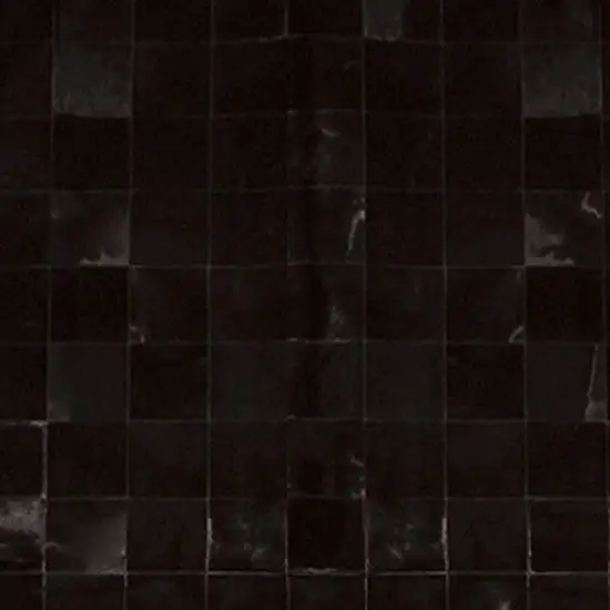 Black Cowhide Patchwork Area Rug Photo 9